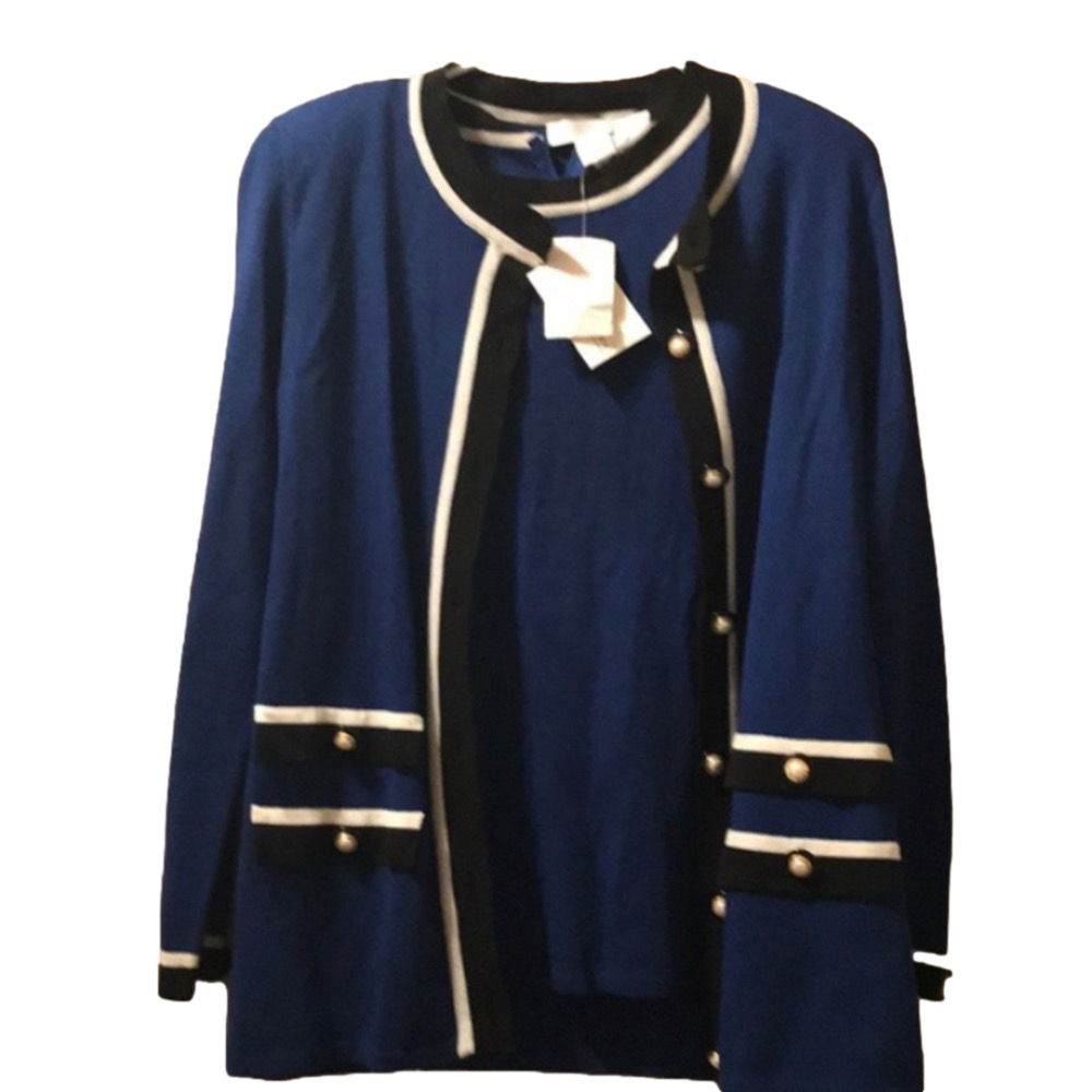 Vintage Preston and York two piece knit